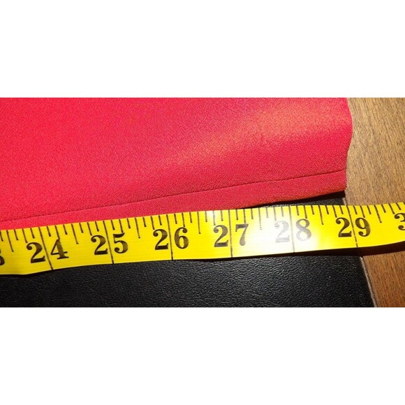 Banana Republic V Neck Jumpsuit Petite 00P Coral Pockets Tank Wide Leg Tank Top - Picture 10 of 13